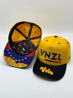 Gorra Venezolana Amarilla con negro #0034 - Imagem 2
