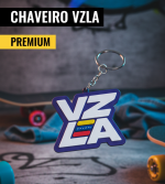 Chaveiro VZLA Venezuela com Relevo Premium - Estilo Moderno - Imagem 3