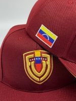Boné aba reta Vinotinto Venezolano Ajustável - Venezolandia - Imagem 4