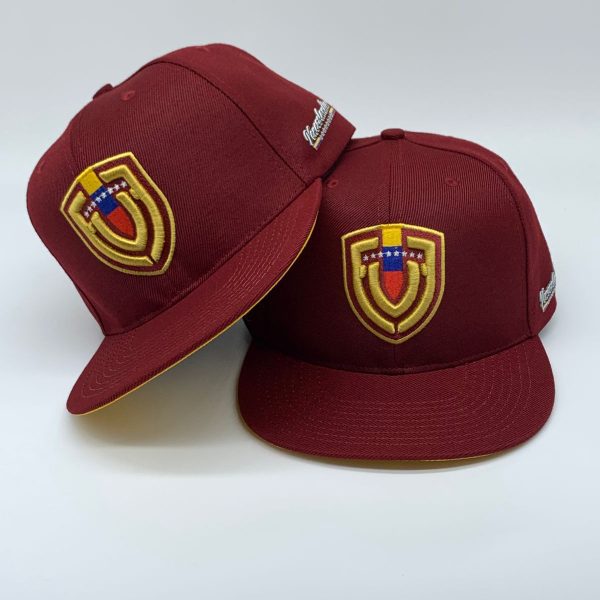 Boné aba reta Vinotinto Venezolano Ajustável - Venezolandia