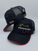 Gorra Trucker Venezuela con Mapa Bordado y Estrellas - Modelo Exclusivo