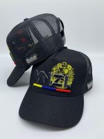 Gorra Trucker VNZL con Escudo Venezolano – ¡Orgullo Nacional con Estilo!