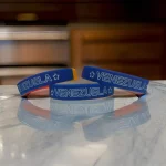 Pulseira Silicone Venezuela / pulsera venezolana - Imagem 3