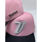 Boné Venezolandia Unissex Laser Cut - Rosa e Preto Premium Ajustável - Imagem 4