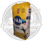 1 Kg Harina P.A.N, Farinha de milho venezuelana, harina PAN pre-cozida enriquecida 1kg - Imagem 2
