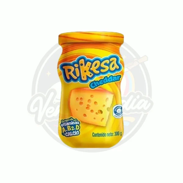 Queijo Cheddar Rikesa 300g – Cremoso e Delicioso.