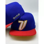 Boné Venezolanidade Aba Reta Snapback - Letra V Bordado 3D Tricolor Premium