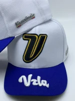 Boné VZLA Premium Branco e Azul — Edição Venezolandia - Imagem 5