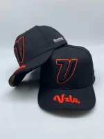 Boné VZLA Premium Preto e Vermelho — Edição Venezolandia - Imagem 6